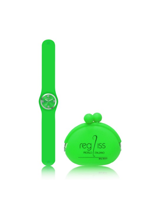 Whip Verde | Orologio in silicone